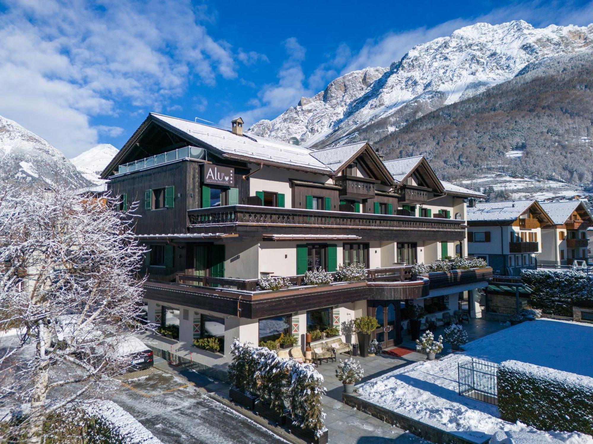 Hotel Alu Mountain Design 博尔米奥 外观 照片